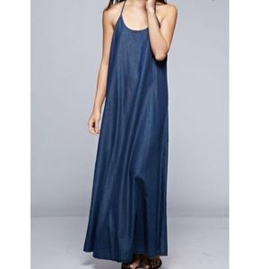 LOVESTITCH JEAN MAXI DRESS